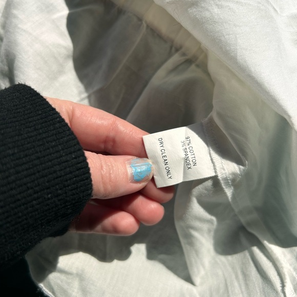 Trina Turk White Blouse small - Picture 6 of 7